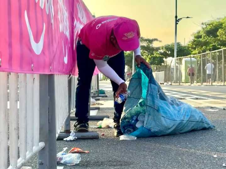 “Cerca de una tonelada de residuos reciclables recuperó Barranquilla durante el Giro de Rigo 2025”