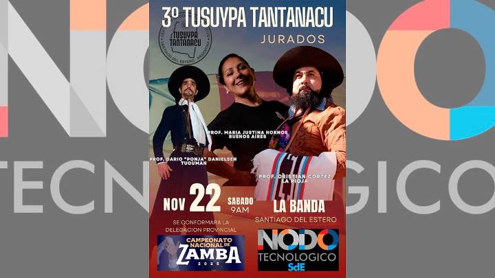 Tercer Certamen de Danzas Folclóricas “Tusuypa Tantanacu” en el Nodo Tecnológico