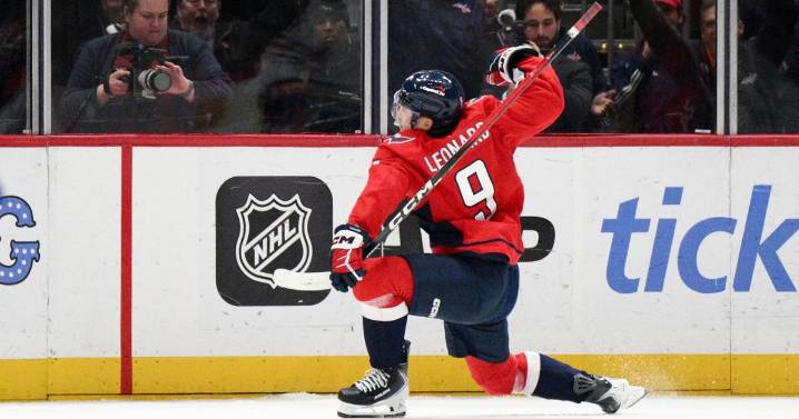 Leonard and Ovechkin help the Capitals beat the Oilers 7