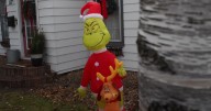 Osseo police pitch in to help family after teens steal Grinch inflatable from their yard