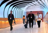 Looking for a quiet airport concourse