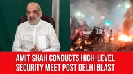 Amit Shah conducts high-level security meet post Delhi blast