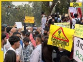 Thousands gathered at India Gate for protests over Delhi air pollution...