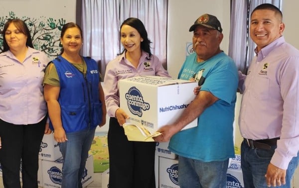 Inicia en Juárez la última entrega del año del programa NutriChihuahua