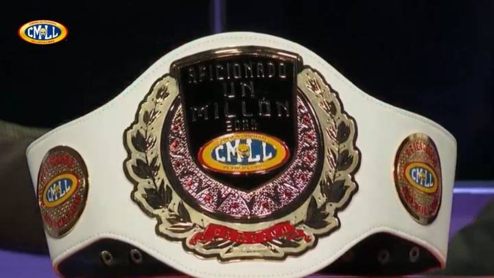 CMLL regalará cinturón especial al aficionado 1 millón que asista a la Arena México