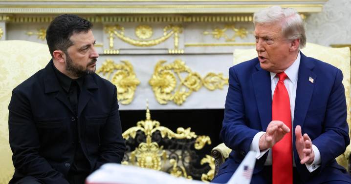 Trump da a Ucrania un ultimátum hasta el próximo jueves para ver si aceptan su propuesta de paz