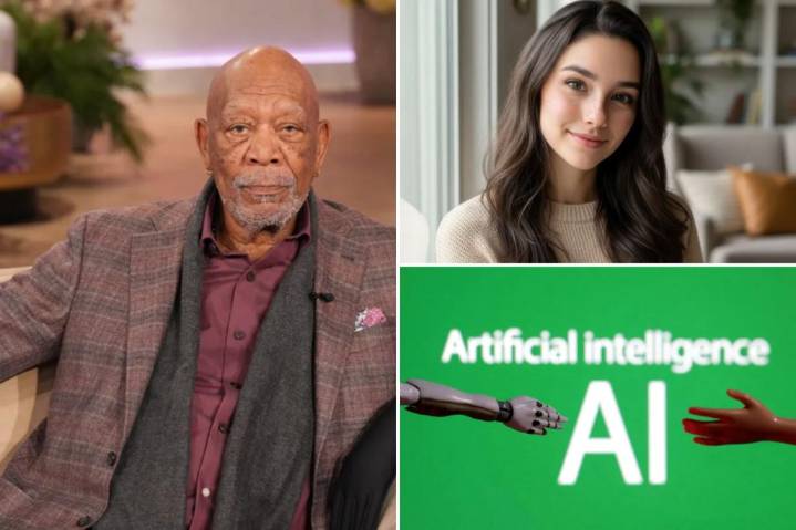 Morgan Freeman threatens legal action over AI use of his voice: 'You’re robbing me'