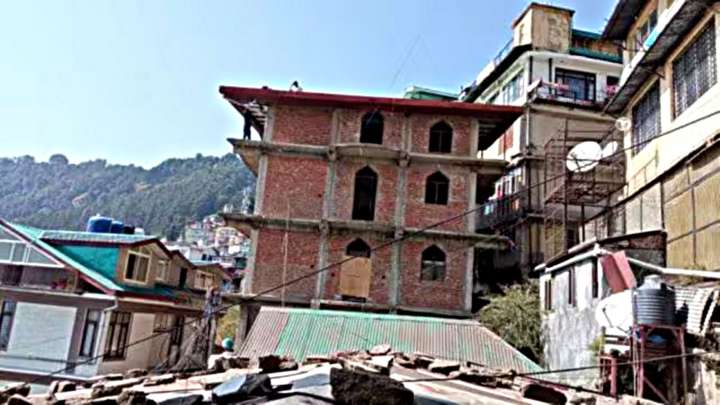 Declared illegal and marked for demolition: Security up at Sanjauli mosque ahead of Friday prayers