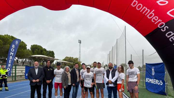 Mario Martínez lleva el síndrome de Usher hasta Madrid tras correr 438 kilómetros en 7 días