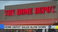 Home Depot sales slow down