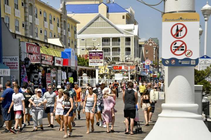 Ocean City bans bicycles on sidewalks after state law change