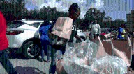 Feeding the Gulf Coast hosts its largest food distribution to date