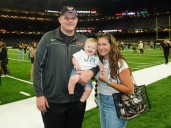 My husband plays in the NFL. We've lived in 5 different states, and moving is inevitable as a football wife.