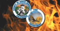 Santa Barbara County Fire quickly contains a house fire, leaving 5 displaced