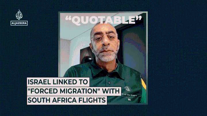Israel linked to “forced migration” with South Africa flights