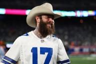 Post Malone Salutes Marshawn Kneeland During Dallas Cowboys Halftime Performance