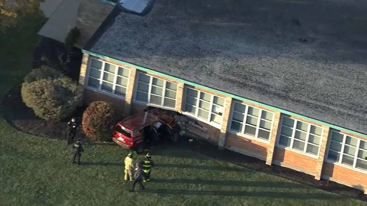 St. Laurence to hold remote class after car crash into school