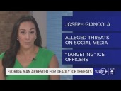 Federal agents arrest Florida man accused of making death threats to ICE agents on social media