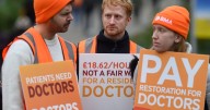 Thousands of NHS doctors begin strike over pay as leaders warn of 'staff cuts'