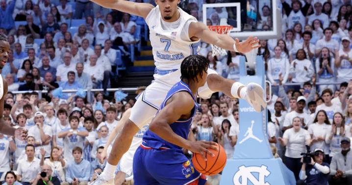 Wilson, Veesaar, Trimble power No. 25 North Carolina's 2nd-half push to beat No. 19 Kansas 87