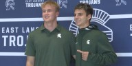 East Lansing High School’s Paul VanDam, Drew Rensing sign with Michigan State