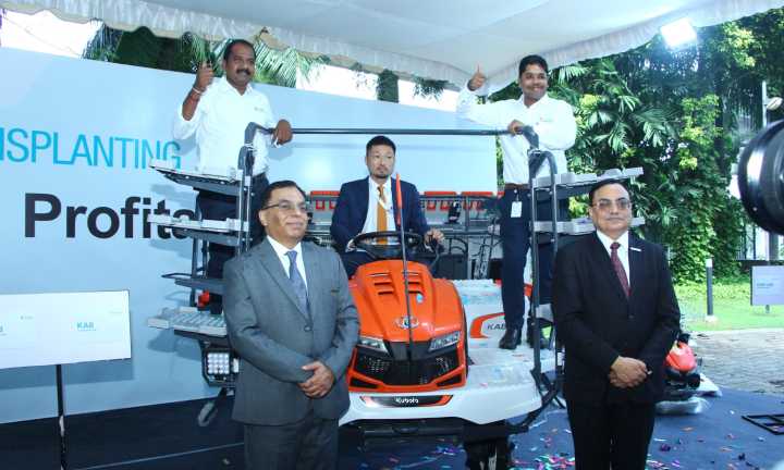 Escorts Kubota launches ride-on-rice transplanters