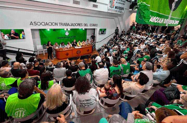 ATE convocó a un paro nacional contra la reforma laboral