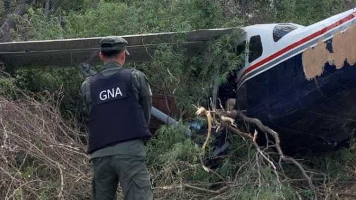 Narcotráfico en Salta: cayó una avioneta que transportaba 130 kilos de cocaína