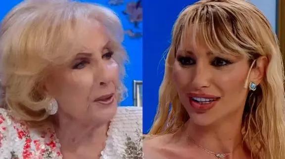 Mirtha Legrand tuvo que explicarle un halago a Xipolitakis y Vicky se plantó al aire: “No quiero hablar”