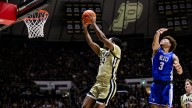 Purdue basketball turnovers, coach Matt Painter benches starters vs EIU