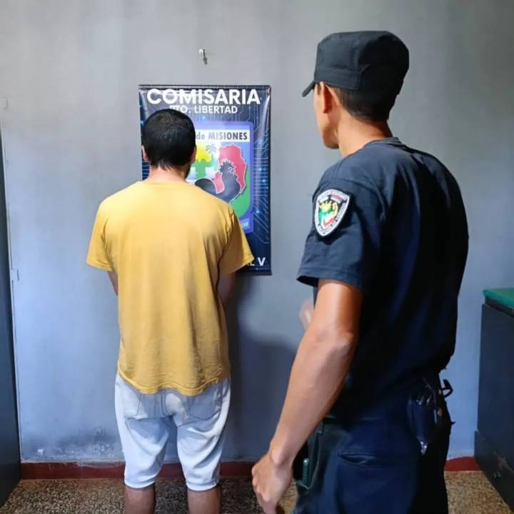 Detuvieron a un hombre que mantuvo cautiva por 5 días a su esposa en Puerto Libertad