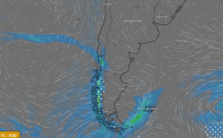 Pronóstico. Rige una alerta naranja y amarilla por tormentas y vientos fuertes para este sábado 15 de noviembre