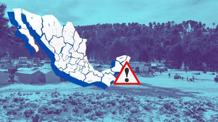 Frente frío azotará a estos estados con heladas de hasta -10 grados del lunes 10 al miércoles 12 de noviembre