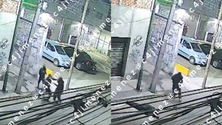 Asaltantes disparan y roban su arma a un policía