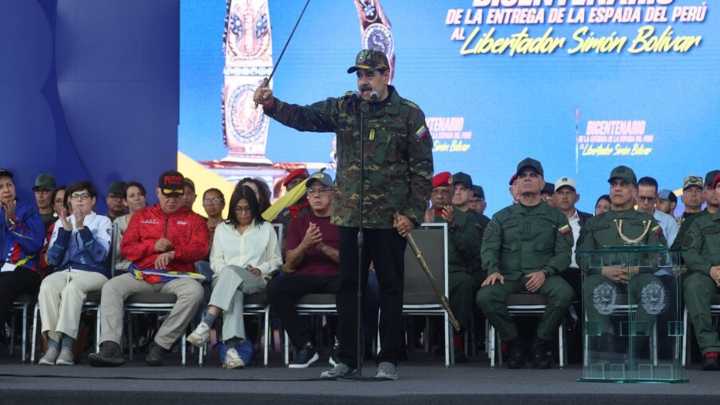 Nicolás Maduro asegura estar confiado de la ‘victoria’, en caso de declarar a Venezuela como ‘República en armas’ si escala la tensión con EE. UU.