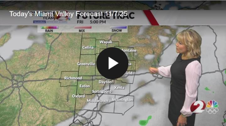 Today's cold front brings some rain, but a weekend storm will make it feel like winter