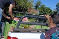 SIN TORNILLO! Intentaron llevarse la ferretería entera (MIRÁ LAS IMÁGENES)