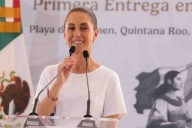 Sheinbaum promete gasolina más barata en el sureste con el Tren Maya de carga