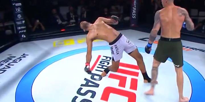 “No vi un mejor nocaut”: la impresionante finalización del argentino Lucas Corbage en MMA que pelea por ser el KO del año