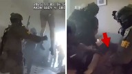SWAT Team Makes Easy Arrest After Barricaded Suspect Falls Through Ceiling, on Video