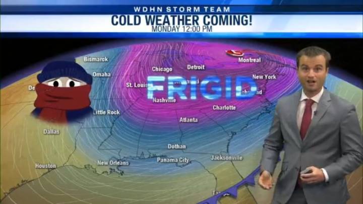 Warming up, but then getting much colder!