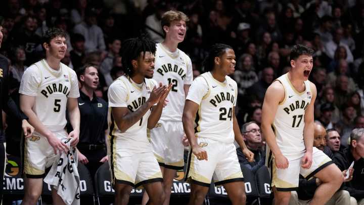 Fletcher Loyer's hot hand helps Purdue basketball top Evansville