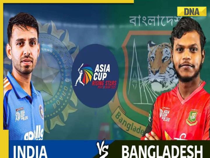 IND A vs BAN A Rising Stars Asia Cup 2025, Semi-Final 1, live streaming: When an