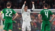 Cristiano Ronaldo, expulsado ante Irlanda, se va aplaudiendo al público y Portugal tiene que esperar para clasificarse para el Mundial
