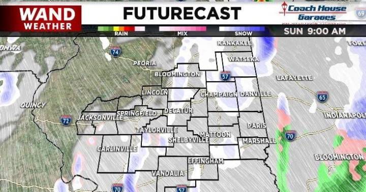 Temps Dropping + Sunday Snow Potential
