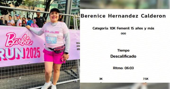 ¡Fraude! Alcaldesa de Tláhuac acusada de hacer trampa en carrera del fin de semana