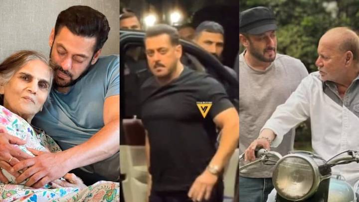 Salman Khan Greets Paparazzi, Attends Parents' Wedding Anniversary In High Security