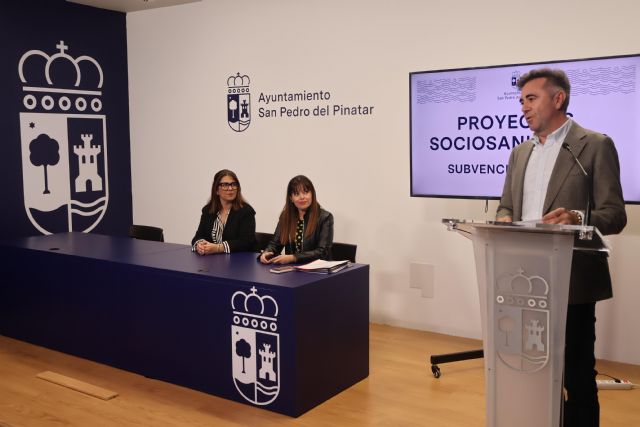 San Pedro del Pinatar financia proyectos sociosanitarios de siete asociaciones