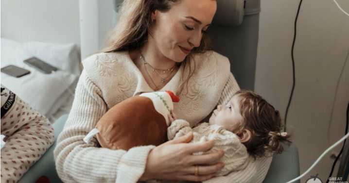 'My liver saved my baby's life, now she's starring in a GOSH Charity Christmas advert'