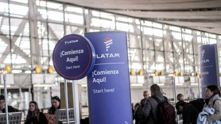 LATAM cancela vuelos programados tras inicio de la huelga del Sindicato de Pilotos